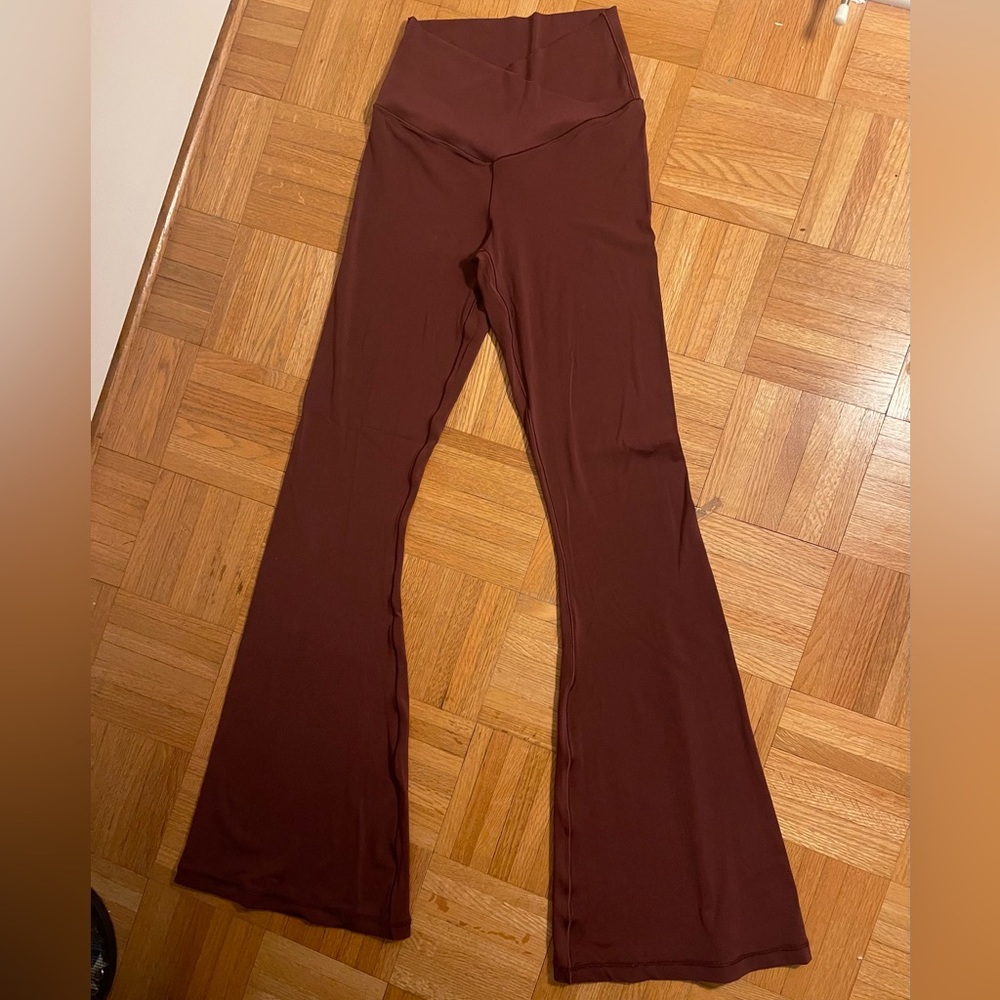 Aerie Crossover Flare Leggings (Worn ONCE)